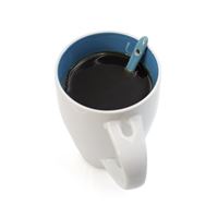 TAZZA BICOLORE CON CUCCHIAINO